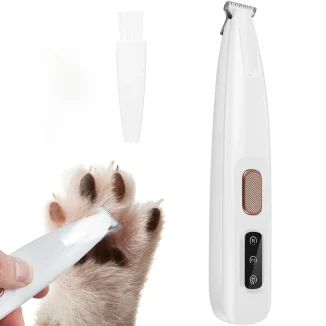 ✨ Dog Paw Trimmer with LED Light – Safe, Precise & Stress-Free Grooming