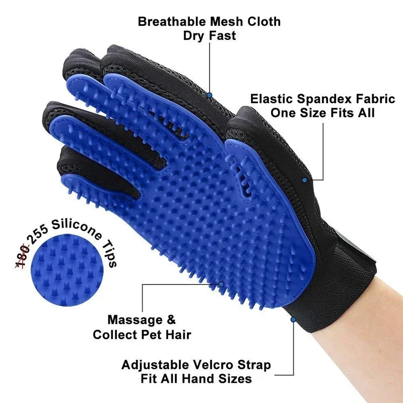 Furmistify™ Grooming Gloves Bathe, brush & de-shed — all with a gentle touch. - Image 3
