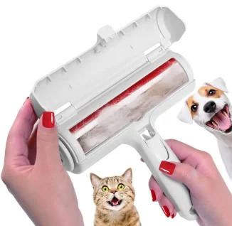 Furmistify™ Hair Remover Roller Effortlessly lifts pet hair from furniture, clothes & more — no refills needed.